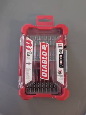 Dsc-s24 Diablo Tools 24 Pc Screwdriving Set