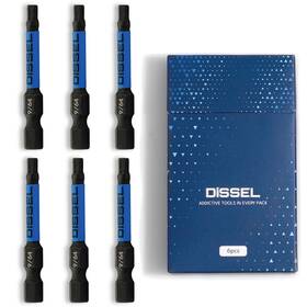2h964-6p Dissel 9/64 Hex Bit Set - Sae Magnetic Allen Wrench Durable S2 Inch