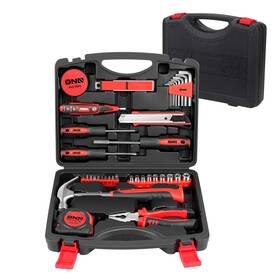 Dna Motoring B084tq1tg9 Red 46 Pcs Home Tool Set Electonic Repair Precision Screwdriver