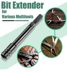 Dr-dreyoo-169515 Dreyoo Multitool Bit Driver Extender Multi Tool 1/4 Kit Black