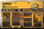 Dwa68ddhd Driver Set Titanium Cases Nib Piece 68 Bit Dewalt Sealed Drill