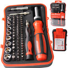 Ds60004-1 Drillforce In Magnetic Screwdriver Socket Set Torx Phillips 6971141011146