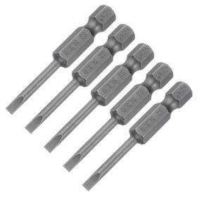 Duefixing 601968103170 5pack Sl3 Magnetic Slotted Screwdriver Bits 3mm Flat Head Bit 2 Inch