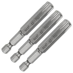 Duefixing 609044679465 3pcs T50 Torx Head Screwdriver Bit 1/4 Inch Hex Shank 2.6 65mm Long - Magnetic Duefixing 609044679465 3pcs T50 Torx Head Screwdriver Bit 1/4 Inch Hex Shank 2.6 65mm Long - Magnetic
