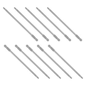 Duefixing 617662136321 10pcs T15 Magnetic Torx Screwdriver Bits 1/4 Inch Hex Shank 5.9 Length S2