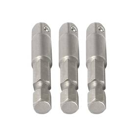 Duefixing 617662580629 3pcs Impact Driver/drill Ready 1/4 Inch Hex Hexagon Shank To Quick Change