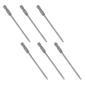 Duefixing 617662633516 10 Pcs 100mm Sl3 Slotted Tip Magnetic Head Screwdriver 1/4 Inch Hex Shank S2