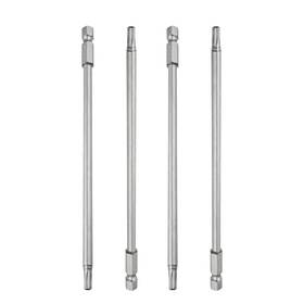Duefixing 617662684136 5 Pcs 1/4 Inch Hex Shank T20 150mm Length Duefixing 617662684136 5 Pcs 1/4 Inch Hex Shank T20 150mm Length