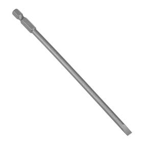 Duefixing 672668640814 5 Pcs 5mm Slotted Tip Magnetic Flat Head Screwdriver Bits 1/4 Inch Hex Shank 6 L S2