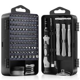Gj-122 Duliwo Precision Screwdriver Set 122 In 1 Small With 101 Bits Magne