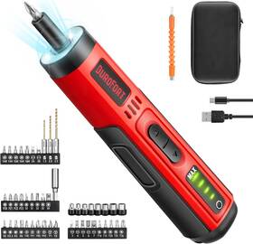 Durofort 445037348351 Durofrot 4.2v Electric Screwdriver Kit 4 Torque Settings Screw Driver Cordless