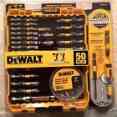 Dwa2sls50 Magnetic Dewalt Set 50 Screw Lock Driver Piece