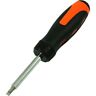 D062508 Dynamic Tools 13 Piece Ratcheting Screwdriver Set 12 Bits
