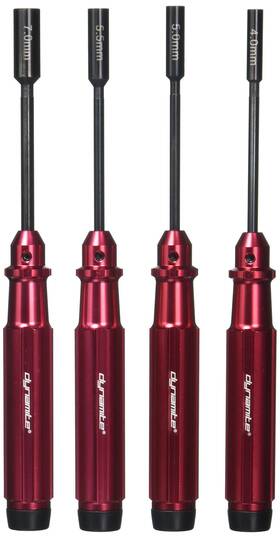 Dynt2010 Dynamite 605482567616 Machined Nut Driver Set 4pc.met Hand Tools Misc