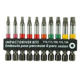 Eab Tool 059511980974 Exchange-a-blade 98097 Assorted Torx Screwdriver Bit Set For Drivers 2-inch L