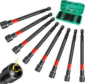 Eatingre-3 Eatingre 726084522695 8 Pcs Magnetic Nut Driver Set 6 Inch Long Sae