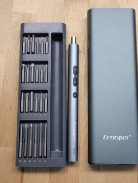 Ecooper 765074064104 Precision Screwdriver Set - Usb C Electronic Repair Cell Phone