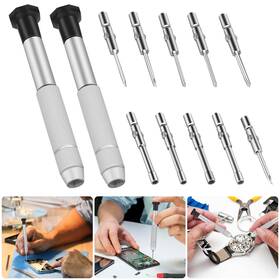 Eeekitonline 616361716063 12pcs Precision Screwdriver Repair Tool Kit For Watch Glasses Jewelry Electronic