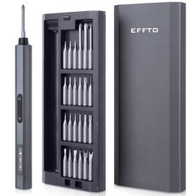 Esl48 Effto Precision Screwdriver Set 5 Gear Torque Mini With Oled Scre