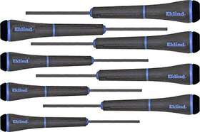 Eklind Tool 037516924001 92400 Psd Hex Allen Precision Screwdriver - 8pc Set Metric Mm Sizes