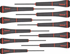 92300 Eklind Tool Psd Hex Allen Precision Screwdriver - 10pc Set Sae Inch Sizes
