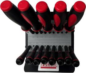 90114 Eklind Tool Company Ball-hex Screwdriver Set Sae 13pc .050 3/8 Inch Allen Keys With Stand