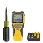 Electrical Tool Cable Tester And Multi-bit Screwdriver Set Battery Powered