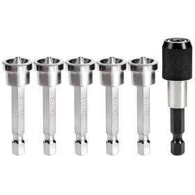 E101182 Emutol 5pcs Magnetic Positioning Screwdriver Bits 50mm Drywall Screw Setter Ph2