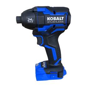 Enbizio 637405016970 Brushless Cordless 1/4-in Impact Driver With All Kobalt 24-volt Batteries