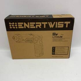 Et-cs-8 Enertwist New 8v Max Cordless Screwdriver Pivot Handle 82pc Bit Set Case