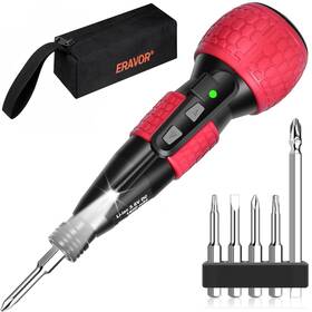Eravor 614162958439 Electric Screwdriver Cordless Rechargeable Power Screwdrivers Set Port