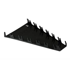 Ernst Manufacturing 789455050913 Screwdriver Organizer Tray 12 Tool Black