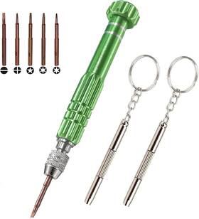 Esinam 191814496490 Eyeglass Repair Kit 5-in-1 Multifunctional Precision Screwdriver Set