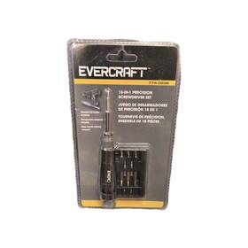 703270 Evercraft New 18-in-1 Precision Micro Screwdriver Set Compact Bit Holder