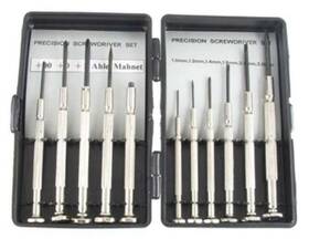 Excel Hobby Corp. 55696 Screwdriver Set 6 Flat 3 Phillips Awl And Magnet Plastic Case