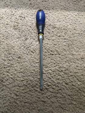 E160303 Expert Screwdriver Chrome-plated Vanadium-steel Ph4 X 200
