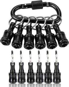 Facaincxs 313042726754 Bit Holder 1/4 Inch Hex Shank Screwdriver Bits Extension Bar Keychain Scr