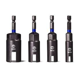 W0304 Facoow Wing Nut Driver Set -4 Pcs Power Socket Bit For Eye Bolt