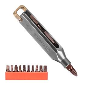B0dk5skchw Fanaue Titanium 10-in-1 Edc Multi-bit Magnetic Pocket Screwdriver Repair Tool