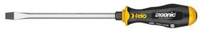 Felo 007157645272 0715764527 Ergonic 3/8 Inch X 7 Slotted Screwdriver With Hammer Cap
