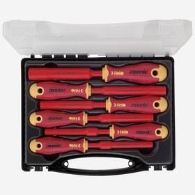 F61371 Felo Ergonic Vde Insulated M-tec Metric Nutdriver Set 5.5 - 13 Mm 6 Pieces