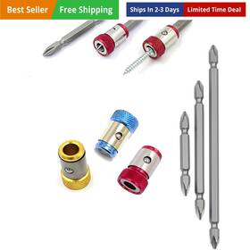 Fi Lw W 792288650120 3 Pieces Strong Magnetic Screw Ring With Ph2 Screwdriver One Size