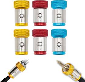 Lp37 Filww 6 Pieces Strong Magnetic Screw Ring 1/4 Inch/ 6.35 Mm Universal
