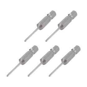 Ph000 Fipux 617662833480 5 Pcs 1/4 Inch Hex Shank 1.5mm Tip Magnetic Phillips Crosshead Screwdriver Bit Ph000 Fipux 617662833480 5 Pcs 1/4 Inch Hex Shank 1.5mm Tip Magnetic Phillips Crosshead Screwdriver Bit