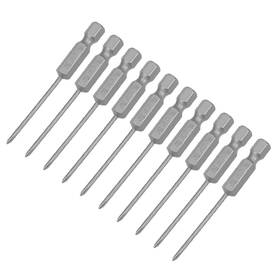 Fipux 617662835484 10pcs 2mm Ph0 Magnetic Phillips Screwdriver Bits S2 Power Tool