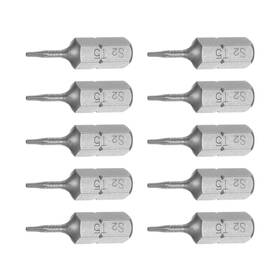 Fixinairp 601968187101 Torx Bits 1/4 Inch Magnetic Screwdriver T5 Screw Driver Bit S2 Alloy Steel 10pcs