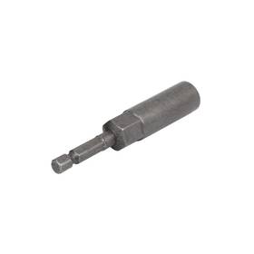 Fixinairp 617662439514 81mm Length 1/4 Inch Hexagonal Deep Socket Nut Gray Driver Bit 5 Pcs