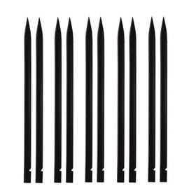 Fixinus 767912738321 Set Of 10 Nylon Professional Laptop Iphone Ipad Pry Open Repair Spudger Black