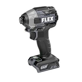 Flex 840163201001 24v Brushless Cordless 1/4-inch 2 500 In-lbs Torque Quick Eject Hex Impact Dr