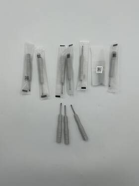 Mt10 Focmkeas 3mm L80mm Black Phillips Head Screwdriver -dji Mini 2/se 4k 3/pro. Lot Of 11.
